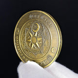 Max Commemorative Coin Tarot Divination Array Storage Collection Hobby Gifts