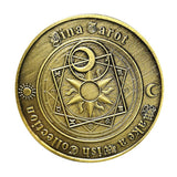 Max Commemorative Coin Tarot Divination Array Storage Collection Hobby Gifts