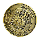 Max Commemorative Coin Tarot Divination Array Storage Collection Hobby Gifts