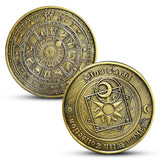 Max Commemorative Coin Tarot Divination Array Storage Collection Hobby Gifts