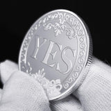 Max Commemorative Coin Alloy Antique Souvenir Art Decision Making Coin Yes or No