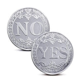 Max Commemorative Coin Alloy Antique Souvenir Art Decision Making Coin Yes or No