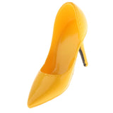 Max 1/6 Female Doll High Heeled Shoes for Phicen Hot Toys Figures Yellow