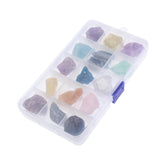 Max A Box of Natural Quartz Crystal Amethyst Apatite Tumbled Mineral Stone