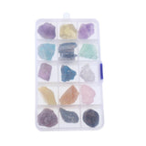 Max A Box of Natural Quartz Crystal Amethyst Apatite Tumbled Mineral Stone