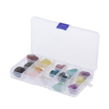 Max A Box of Natural Quartz Crystal Amethyst Apatite Tumbled Mineral Stone