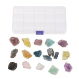 Max A Box of Natural Quartz Crystal Amethyst Apatite Tumbled Mineral Stone