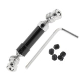 Max 1pc Universal Rear Drive Shaft for WL 12428 12423 RC Car Parts black