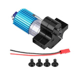 Max Maxb RC Car Speed Change Gear Box Metal Gearbox 370 Brush Motor Black
