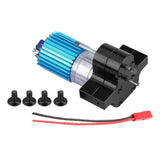 Max Maxb RC Car Speed Change Gear Box Metal Gearbox 370 Brush Motor Black