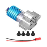 Max Maxb RC Car Speed Change Gear Box Metal Gearbox 370 Brush Motor Silver