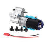 Max Maxb RC Car Speed Change Gear Box Metal Gearbox 370 Brush Motor Silver