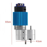 Max Maxb RC Car Speed Change Gear Box Metal Gearbox 370 Brush Motor Silver