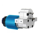 Max Maxb RC Car Speed Change Gear Box Metal Gearbox 370 Brush Motor Silver