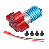 Max Maxb RC Car Speed Change Gear Box Metal Gearbox 370 Brush Motor Red