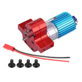 Max Maxb RC Car Speed Change Gear Box Metal Gearbox 370 Brush Motor Red