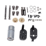 Max Maxb Metal Transfer Gear Box Kit for WPL C14 C24 C34 4WD 6WD RC Cars
