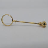 Max Maxb Smoking Cigarette Finger Ring Smoker Cigarette Hand Holder M Golden