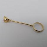 Max Maxb Smoking Cigarette Finger Ring Smoker Cigarette Hand Holder M Golden
