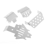 Max 1/10 Metal Chassis Armor Plate Set 4-piece for TRAXXAS RC Climbing Car