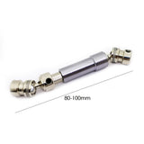 Maxbell RC Rear Centre Drive Shaft CVD Driveshaft 80-100mm for WLtoys 12428 Titanium