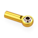 Maxbell M4 Metal Ball Head Linkages Pull Rod End Joint for 1/10 1/8 RC Car Golden