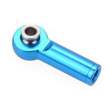 Maxbell M4 Metal Ball Head Linkages Pull Rod End Joint for 1/10 1/8 RC Car Blue