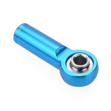 Maxbell M4 Metal Ball Head Linkages Pull Rod End Joint for 1/10 1/8 RC Car Blue
