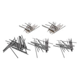 Maxbell 20pcs HSS Lathe Hexagon Rod Solid Shaft Bar for Model Car Ship  80x3mm