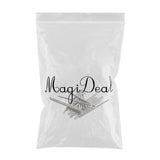 Maxbell 20pcs HSS Lathe Hexagon Rod Solid Shaft Bar for Model Car Ship  80x3mm