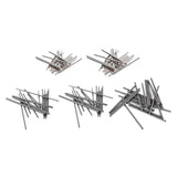 Maxbell 20pcs HSS Lathe Hexagon Rod Solid Shaft Bar for Model Car Ship  80x3mm