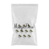 Maxbell 10pcs 1:150 Dollhouse Accessories Miniature Flower Fairy Garden Decor