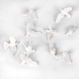 Maxbell 10pcs Mini Pigeon Animal Bird Model Miniature Doll House Fairy Home Decor S