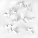 Maxbell 10pcs Mini Pigeon Animal Bird Model Miniature Doll House Fairy Home Decor S