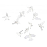 Maxbell 10pcs Mini Pigeon Animal Bird Model Miniature Doll House Fairy Home Decor L