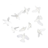 Maxbell 10pcs Mini Pigeon Animal Bird Model Miniature Doll House Fairy Home Decor L
