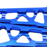 Maxbell Aluminum Front & Rear Suspension Arms Set for TRAXXAS SLASH 4x4 Dark Blue