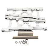 Maxbell Aluminum Front & Rear Suspension Arms Set for TRAXXAS SLASH 4x4 Silver