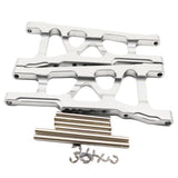 Maxbell Aluminum Front & Rear Suspension Arms Set for TRAXXAS SLASH 4x4 Silver