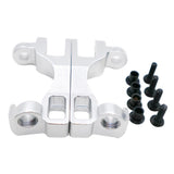 Maxbell Aluminum C-Hub Carrier for 1/10 Traxxas 4x4 Slash RC Short Truck Silver