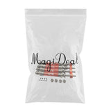 Maxbell Aluminum Front & Rear CVD Drive Shafts for 1/10 TRAXXAS SLASH 4x4 Red