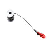 Maxbell Metal Trailer Tow Chain with Winch Hooks Kit for 1/10 RC Car Crawler