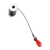 Maxbell Metal Trailer Tow Chain with Winch Hooks Kit for 1/10 RC Car Crawler
