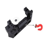 Maxbell RC Servo Mount Stand Holder & Trailer Chains with Hooks for 1/10 Car Black