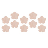Maxbell 10x Wood Plum Blossom Natural Cutouts Shapes DIY Craft Embellishments 90mm