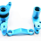 Max Aluminum Steering Linkage for Traxxas Slash 4X4 1/10 RC Car Parts Blue