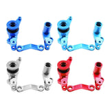 Max Aluminum Steering Linkage for Traxxas Slash 4X4 1/10 RC Car Parts Blue