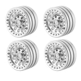 Max 4Pcs Aluminum Alloy 1.9 Beadlock Wheels Rims for 1/10 RC Crawler Accessory