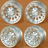 Max 4Pcs Aluminum Alloy 1.9 Beadlock Wheels Rims for 1/10 RC Crawler Accessory
