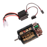 Max 540 Brushed Electric Motor 35T 60A Brushed ESC Combo for 1/10 Axial RC4WD